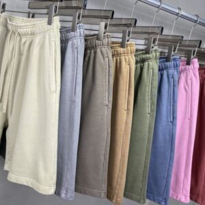 Vintage-Washed Terry Cotton Men's Shorts